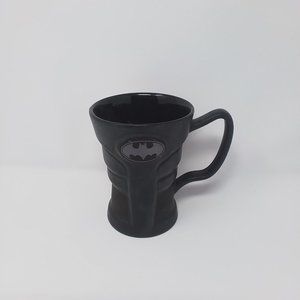 Six Flags Batman suit DC coffee mug